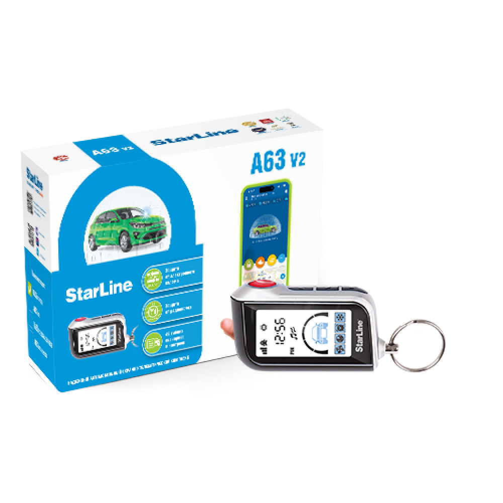 Автосигнализация StarLine A63 v2 ECO