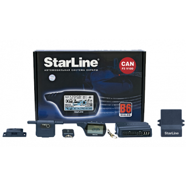 Автосигнализация StarLine B6 Dialog CAN F5 V100