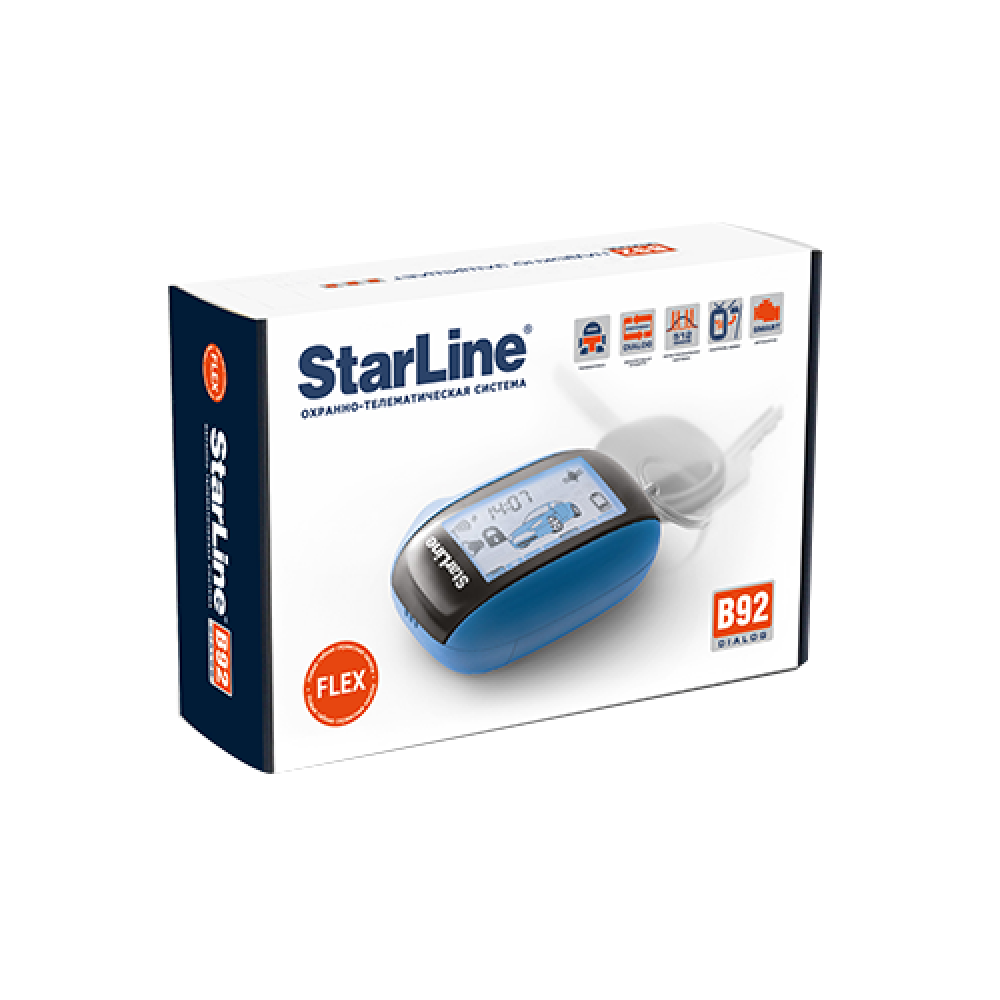 Автосигнализация StarLine B92 Dialog Flex