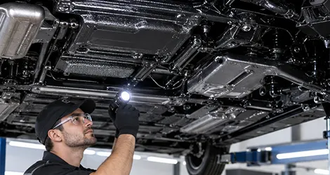 Контроль качества после антикоррозийной обработки автомобиля