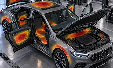 Определение проблемных зон автомобиля перед шумоизоляцией